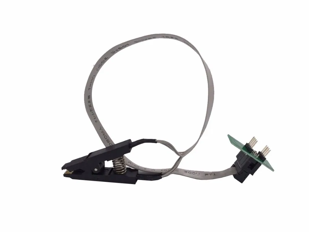 

SOIC8 SOP8 Clip DIP8 in-circuit programming SPI flash EEPROM 93CXX/25CXX/24CXX on ZIP USB Programmer TL866 EZP2010 RT809H CH341A