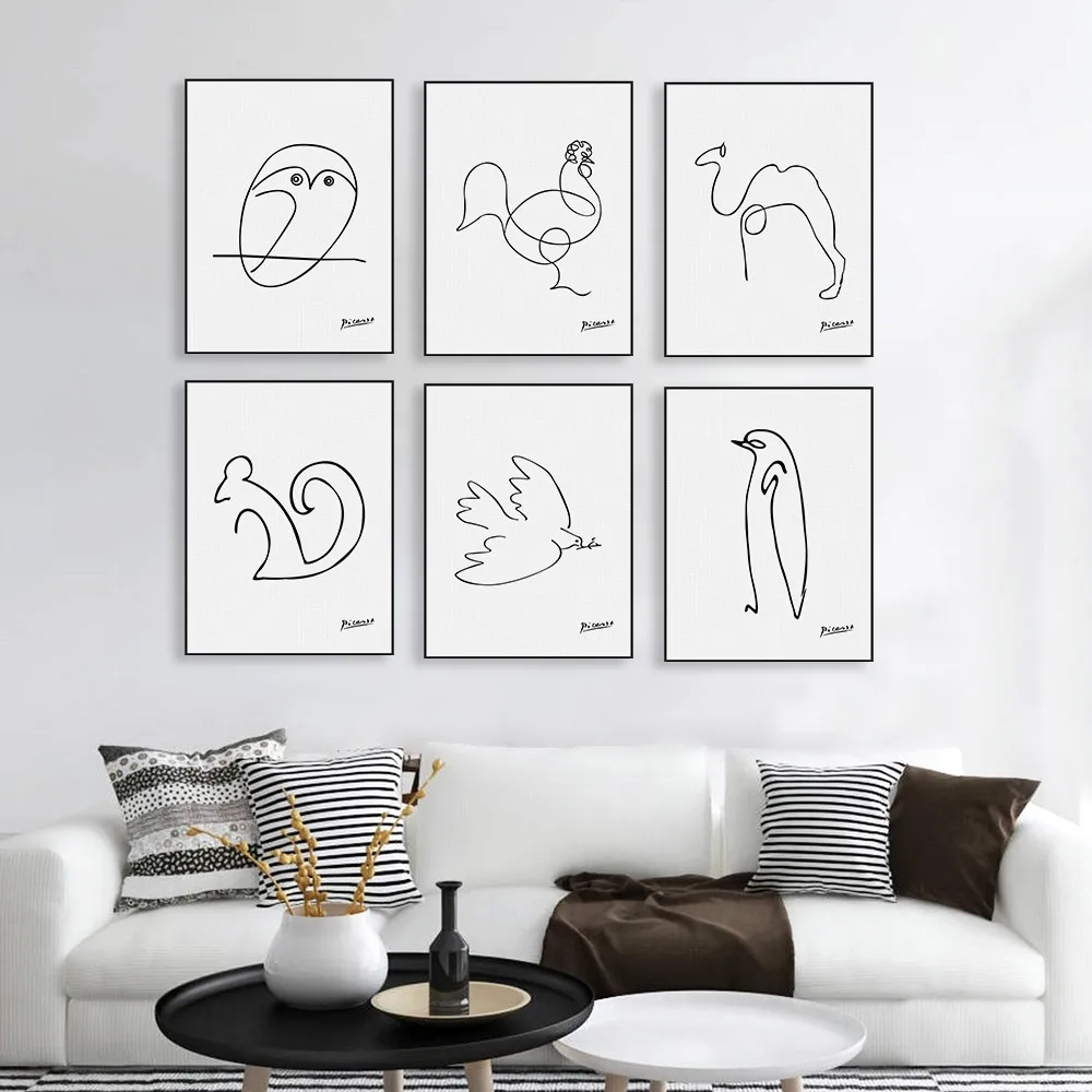 Drawing Lines With Canvas : Popular modernism picasso buy cheap lots