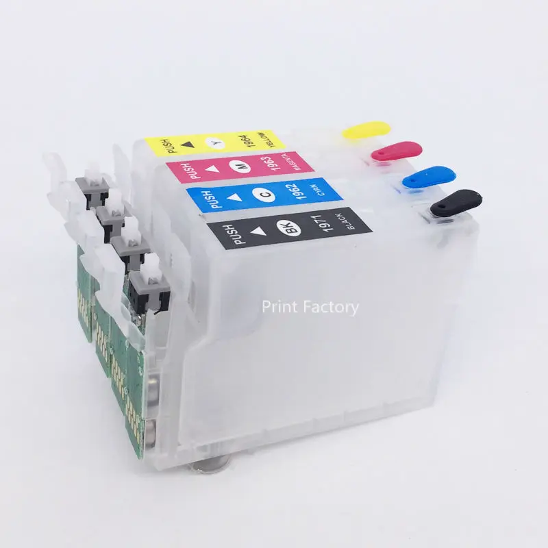 Картридж многоразового использования с чипом сброса для Epson XP211 XP411 XP201 XP401 XP101 XP204