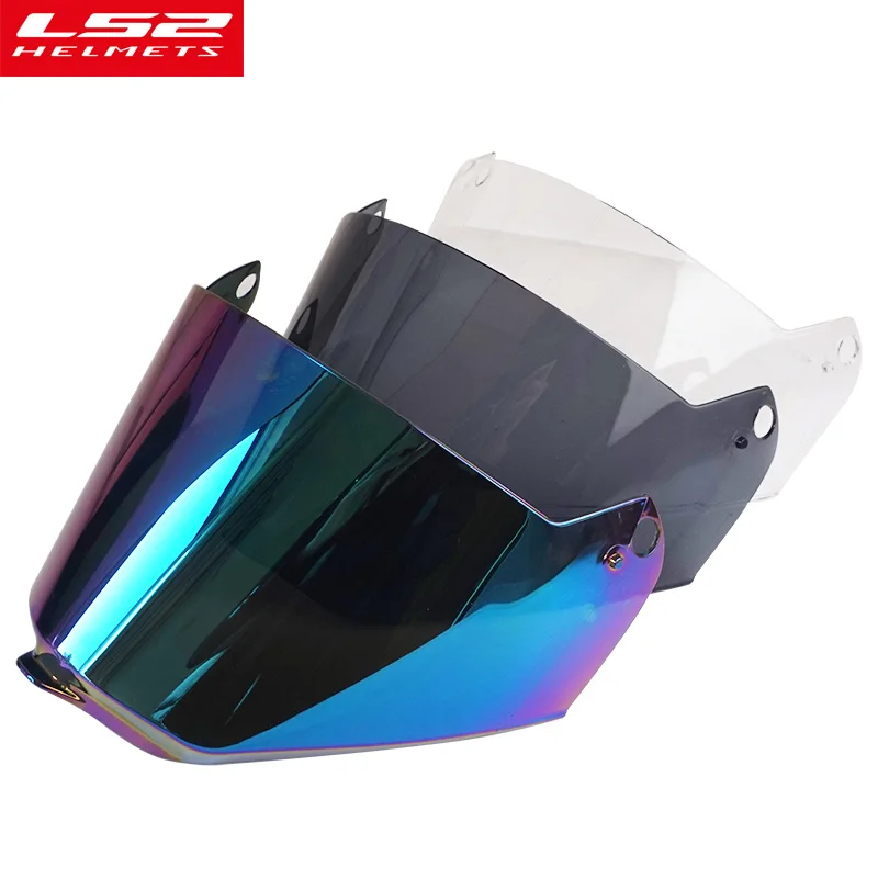 Glasses for LS2 MX 436 Full face motocross helmet Light smoke visor