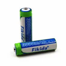 4/8/12 шт. в упаковке, новые fikida 1,2 V 3000mAh AA, никель-металл-гидридного Перезаряжаемые батареи металл-гидридных или никель Перезаряжаемые aa Батарея музыкальная шкатулка для плюшевых игрушек Камера микрофон