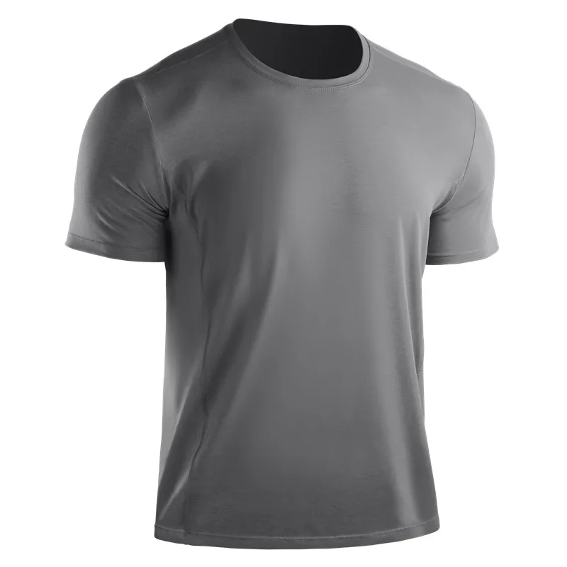 

2019 Men T Shirt Sport Tops Tees Quick Dry Fitness Gym t shirt Men's Running Shirts Short sleeve Jerseys Sportswear Workout
