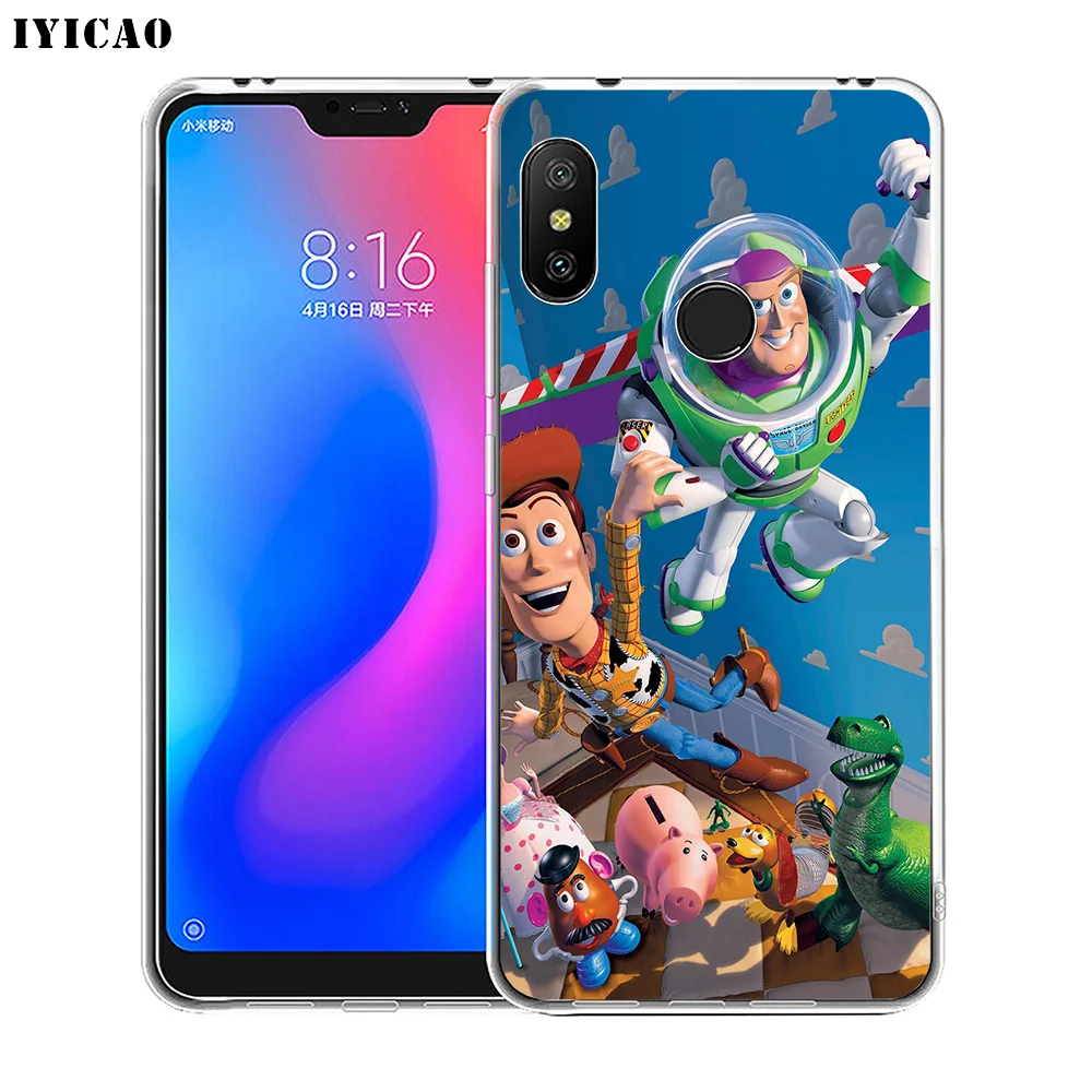 IYICAO игрушка история мягкий силиконовый чехол для телефона Xiaomi Redmi 4A 5A 6A Note 7 6 5 Pro Plus