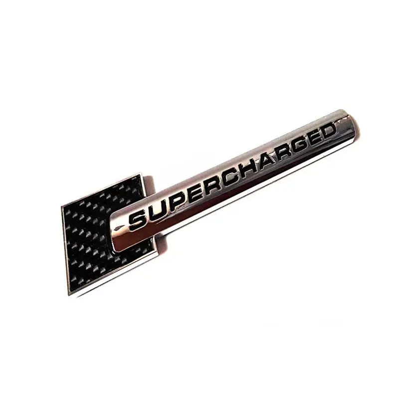 

1pc/lot Free Shipping ABS Plastic Suprechareged Emblem Badge 3D