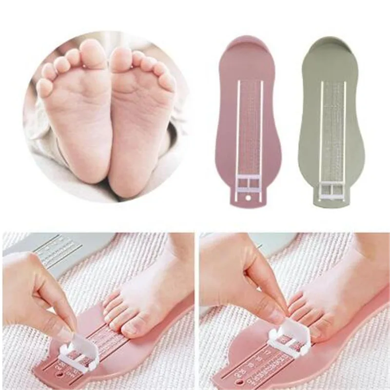 

TikTok New baby fashion foot measurement tool children hand and foot mini apparatus ruler fun parent-child interaction test set