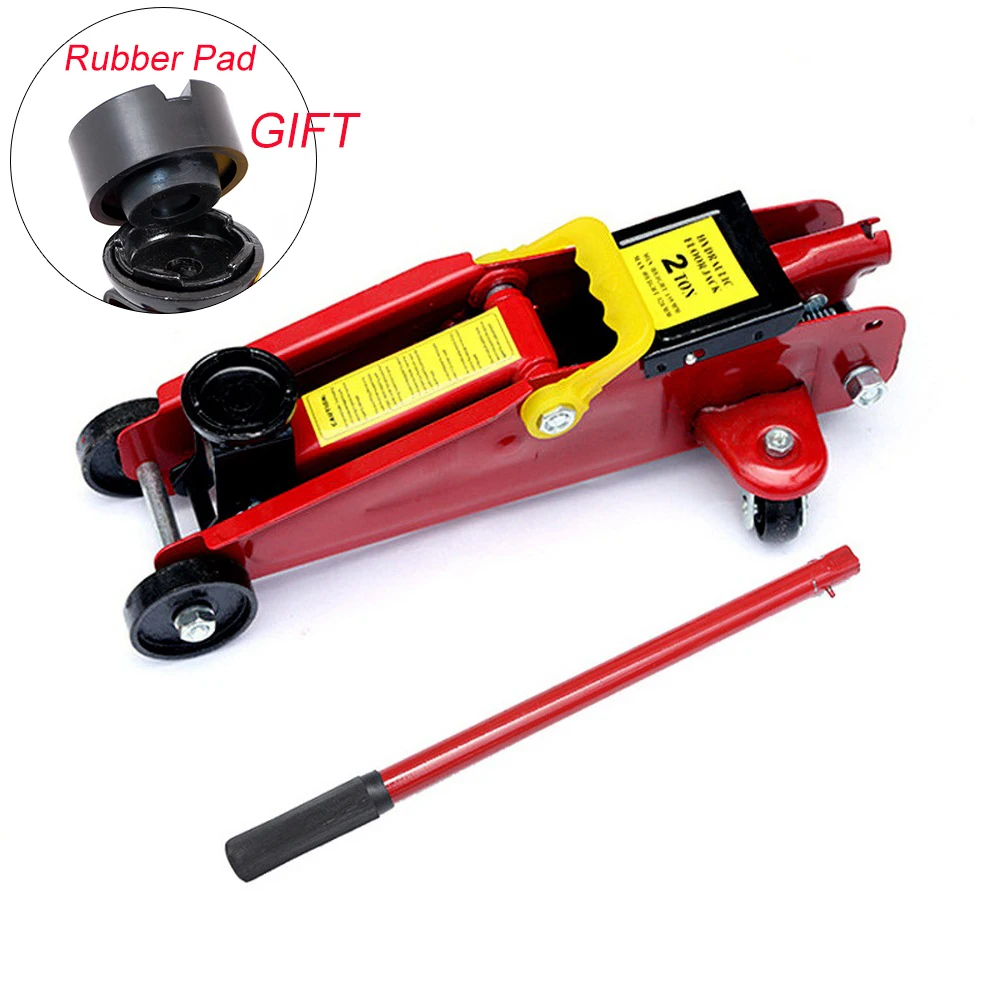 

Car Jack General Foldable Horizontal Hydraulic Handle Scissor Jack 1T Car Truck general Lifting Floor Jack Wheel Repair Tool
