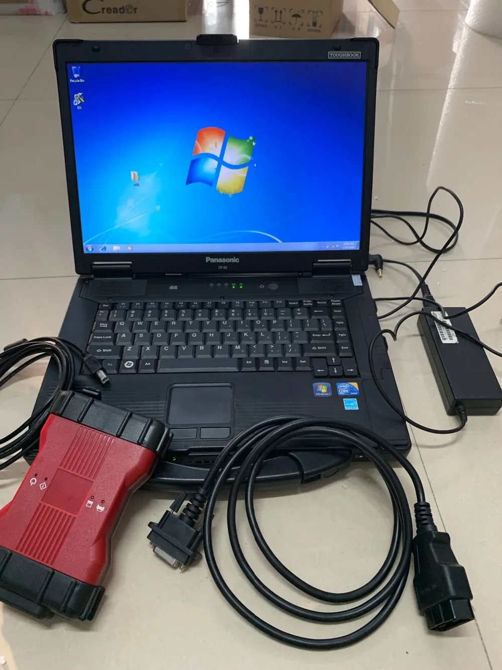 VCM 2 Diagnosis Tool for Ford VCM2 Diagnostic scanner with CF52 I5 laptop full set VCM 2 Diagnosis Tool for Ford VCM2 Diagnostic scanner with CF52 I5 laptop full set