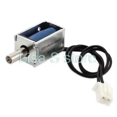 

DC 5V 0.71W 19g/2mm Pull Type Electric Magnet Solenoid Electromagnet