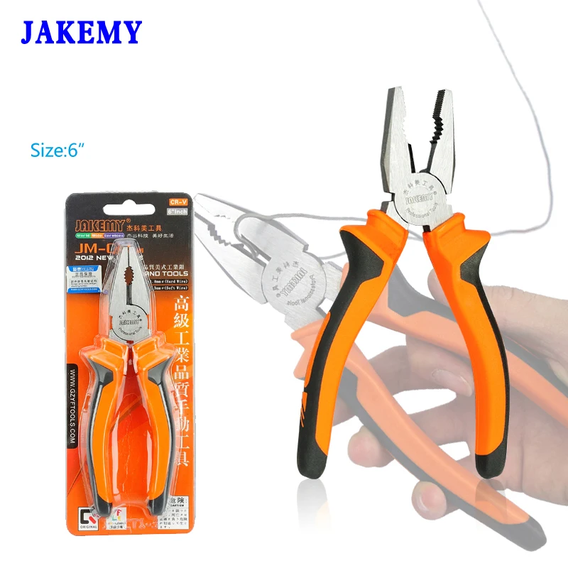 6" Multi function Cutting Pliers Chrome Vanadium Steel Pincer Pliers