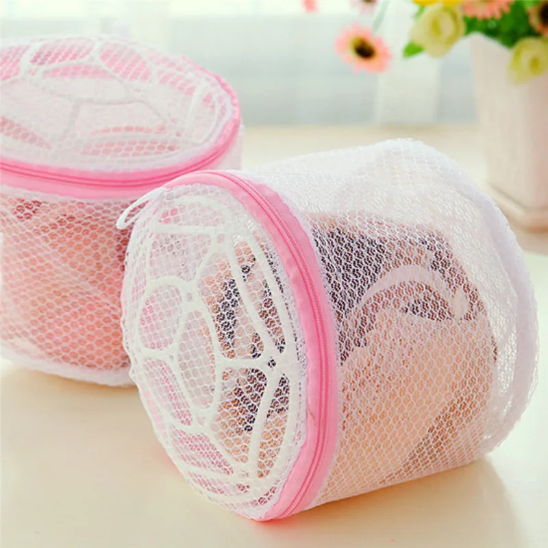 New Lingerie Washing Home Use Mesh Clothing Underwear Organizer Washing Bag Useful Mesh Net Bra Wash Bag zipper Laundry Bag