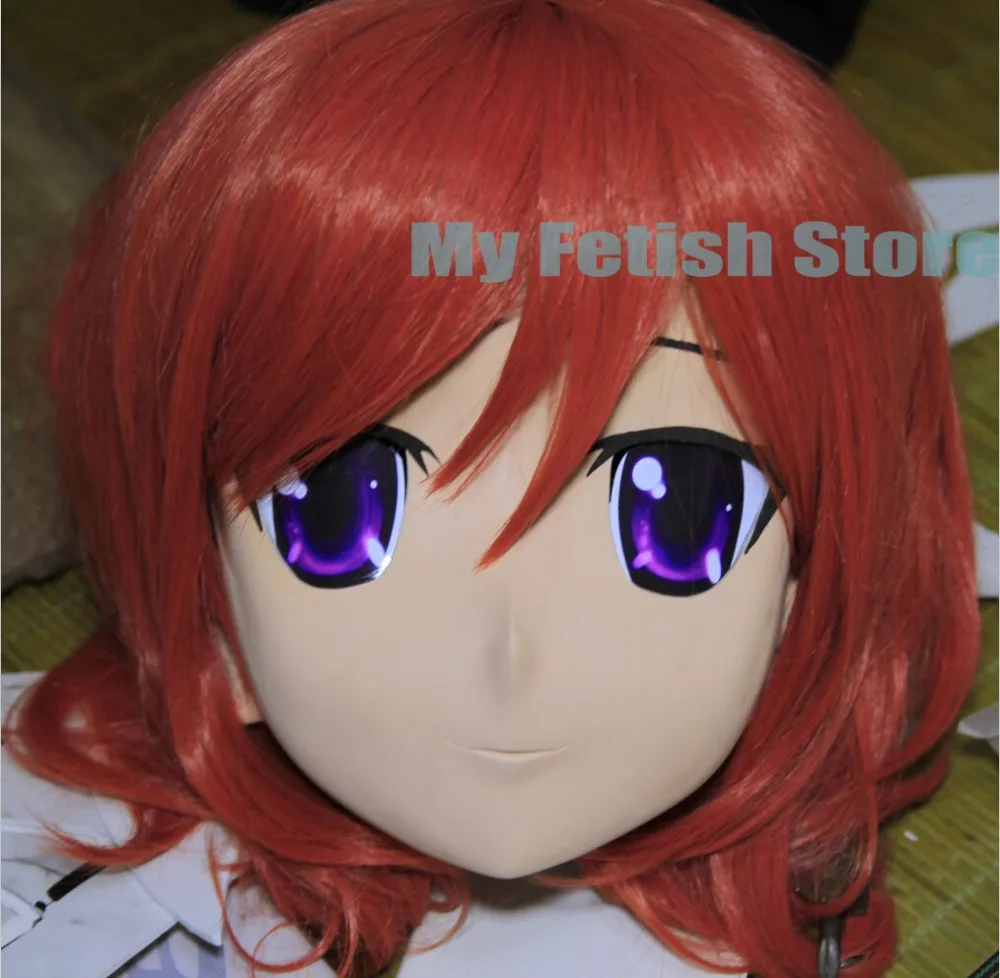 (KM101) Super Quality High Realistic Handmade Female Resin Full Head