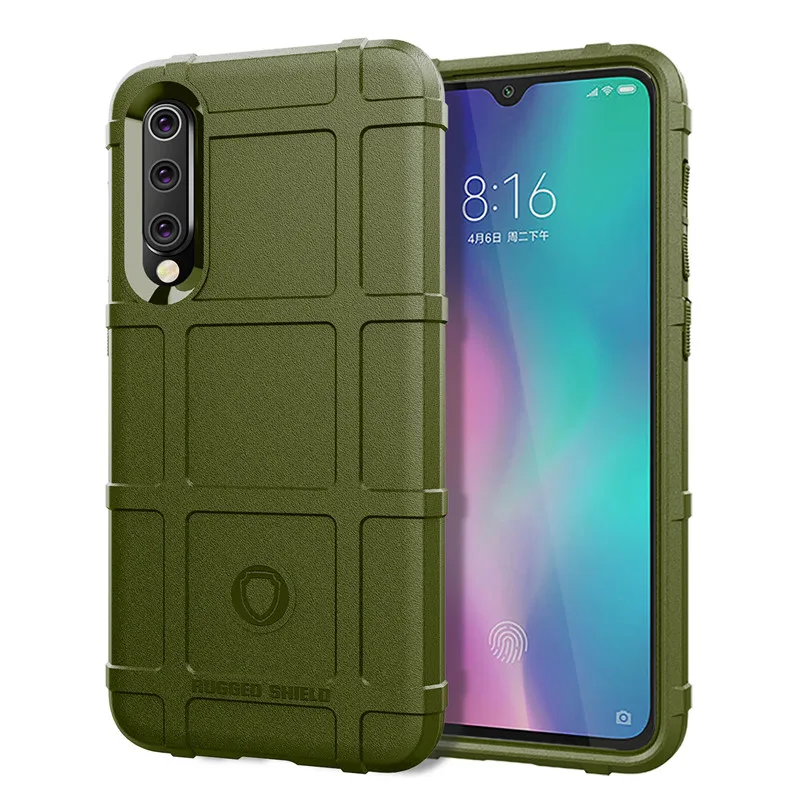 Прочный защитный чехол Гибридный матовый противоударный для Xiaomi Mi Pocophone F1 Note 5 Pro A2