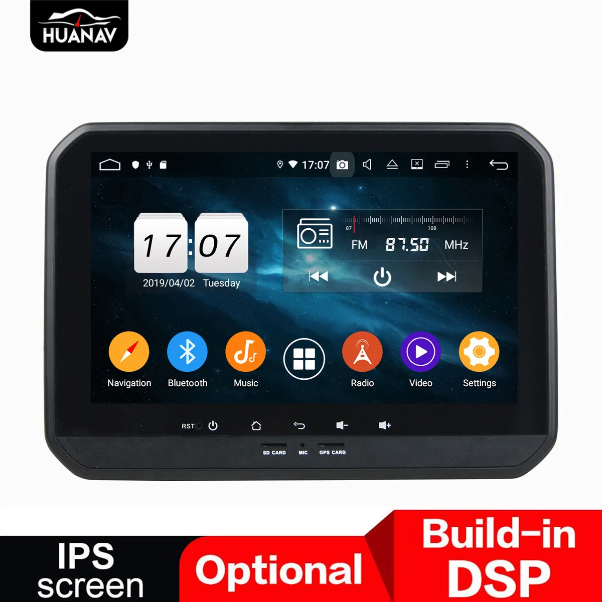 

DSP Android 9.0 GPS Navigation Car DVD player for Suzuki IGNIS 2017 2018 auto radio auto stereo player head uint multimedia 4+64