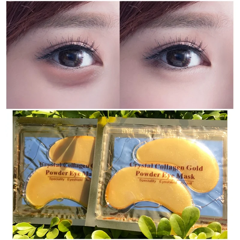 Золотая маска для глаз коллагеновые патчи для глаз и эмблемы 24 K Ageless Anti-Wrinkle Sleep маска для лица удалить черный уход за кожей вокруг глаз