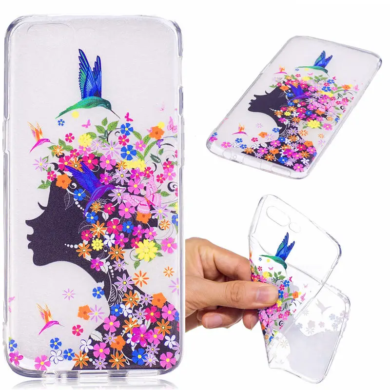 

One Plus 5 Oneplus5 Case Colored Anime Animal Silicon TPU Skin Soft Back Cover Phone Case for Oneplus 5 One Plus Five Soft Cover