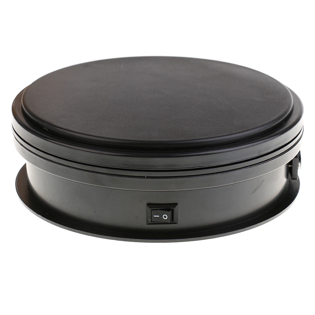 Electricity Powered Rotating Jewellery Ring Watch Display Stand Holder Turntable for Retail