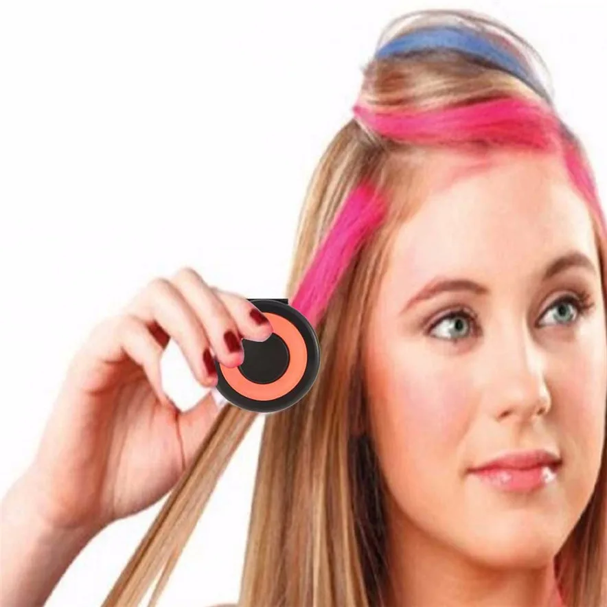 Joyous 6 цветов модные волосы порошок цвета краска для волос временный Мел для волос порошок Бестселлер#30