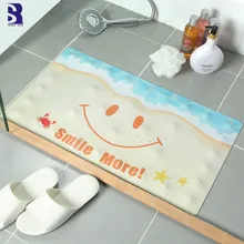 SunnyRain 1 шт. PU Нескользящая сукториальная чашка коврик для ванной комнаты Нескользящие коврики 40x70 см