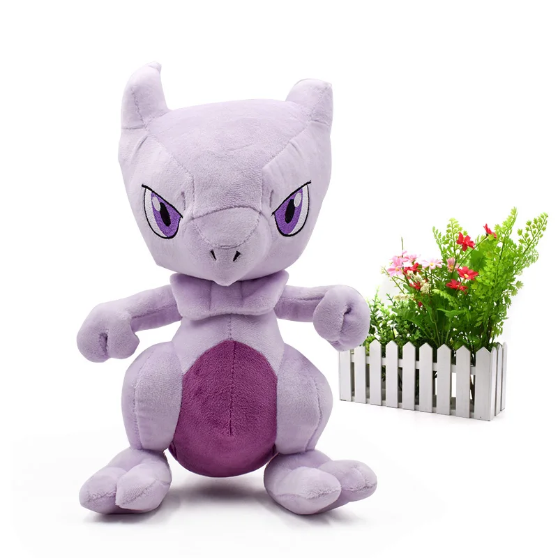 10 шт./лот Новое поступление распродажа Mewtwo японских животных куклы плюшевые куклы Горячие игрушки отличный подарок для детей 30 см