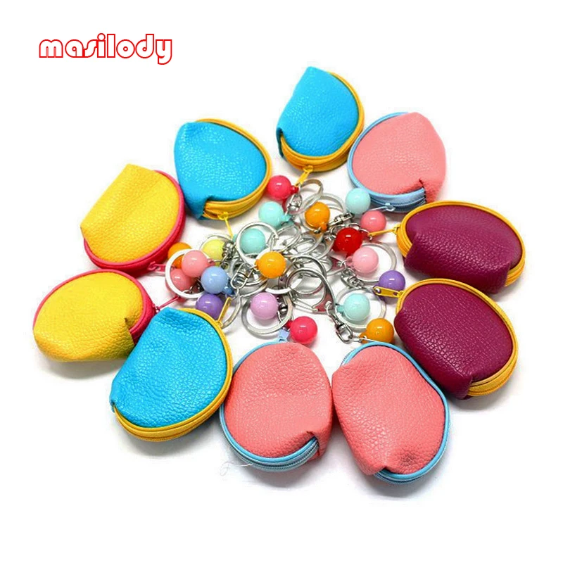 Брелок из искусственной кожи 20 шт./лот|beaded keyring|key ringcar key ring |