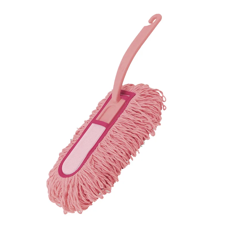 Removable Handheld Microfiber Duster Mini Dust Brush Mop Cleaning Cloth