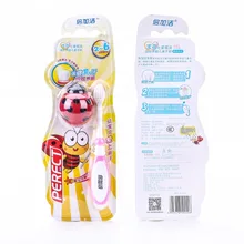 Леди Жук зубная щетка нити меха детская От 2 до 6 лет Детские зубы Цвет случайный