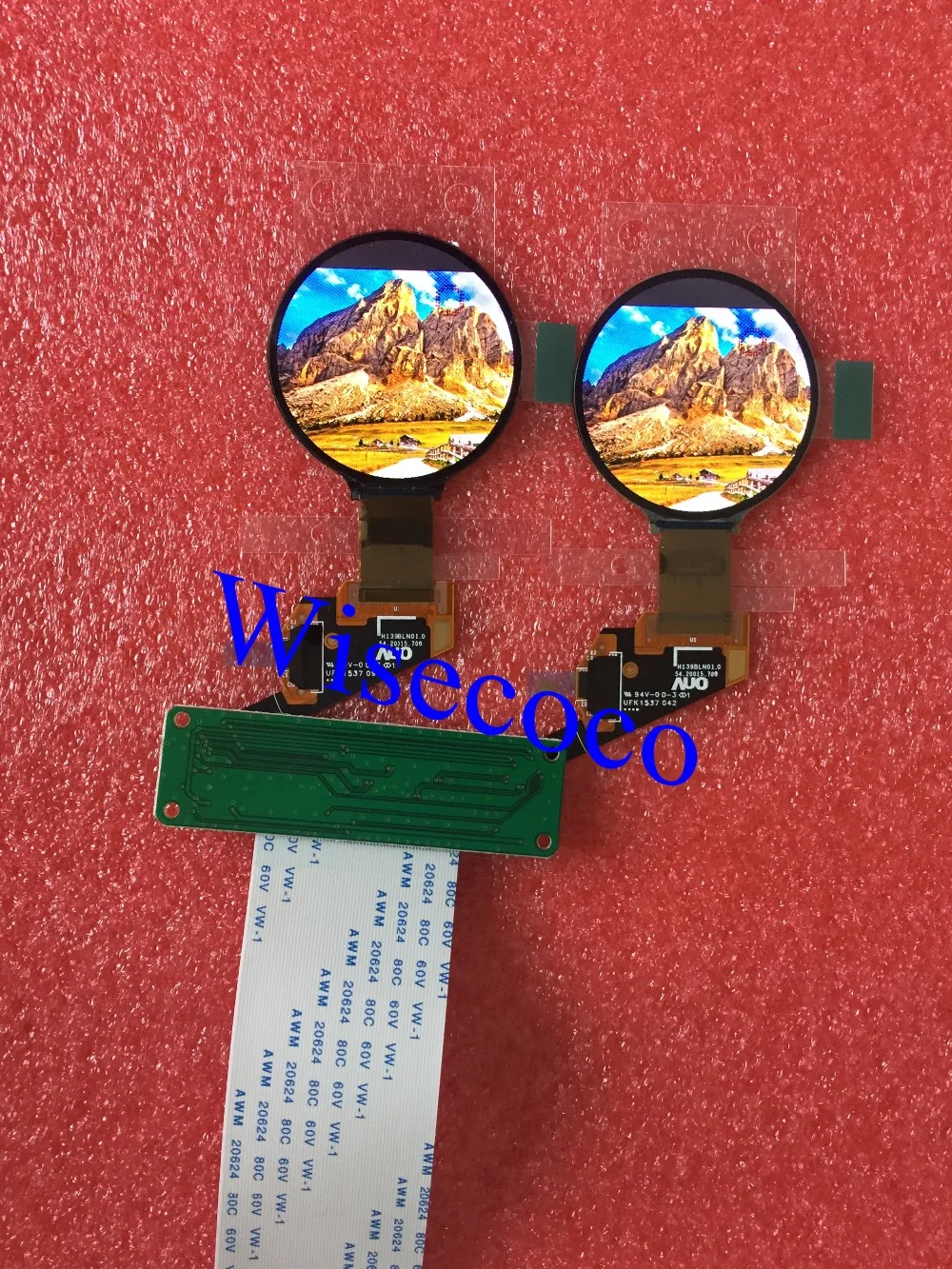 

for smart watch wearable devices 1.39 inch micro OLED screen MIPI display 400*400 round AMOLED with controller board