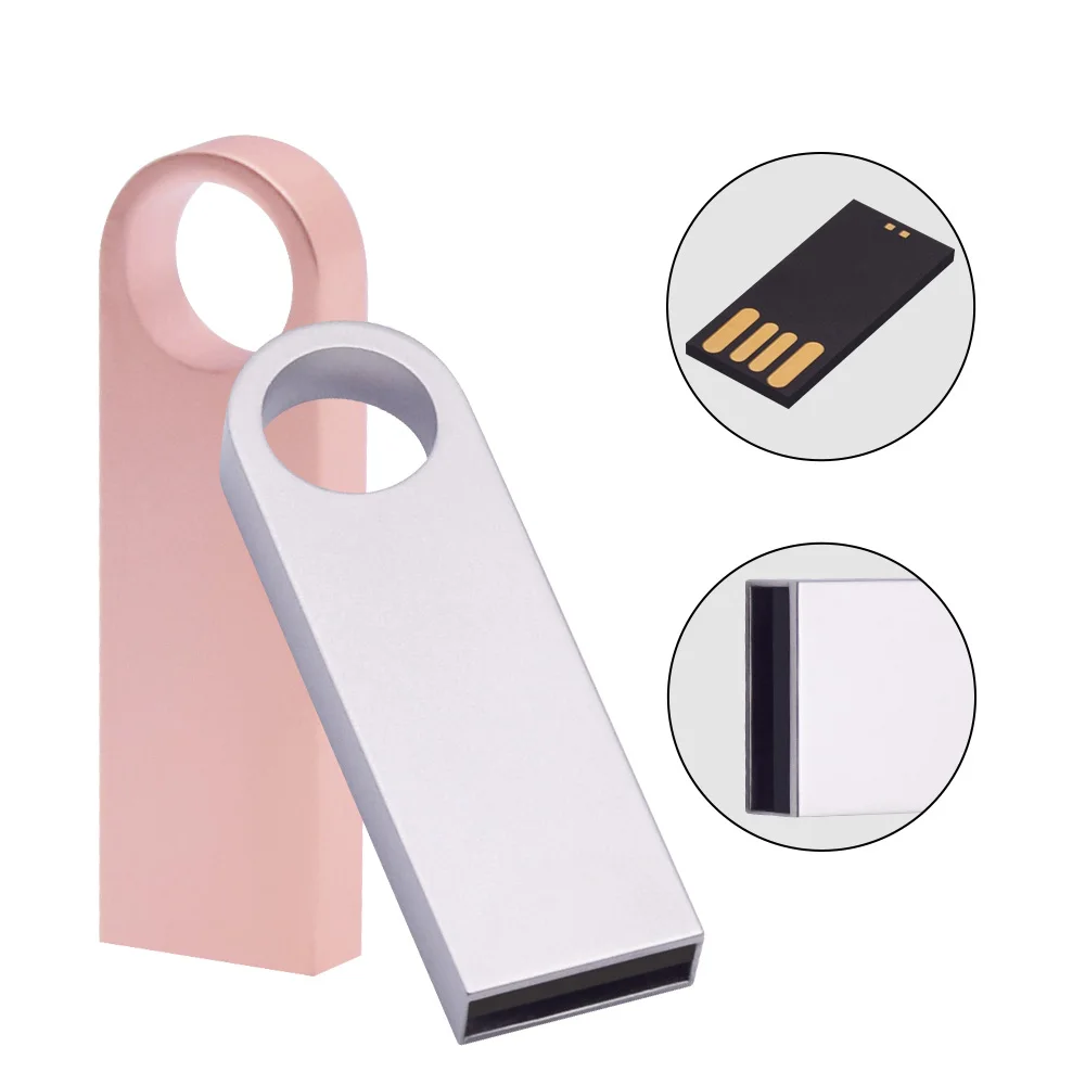 

Metal Pendrive 2.0 Usb Flash Drive Personalizado Logo Pendrive 64gb 32gb 16gb 8gb 4gb Usb Pen Drive Real Capacity for Bulk Gifts