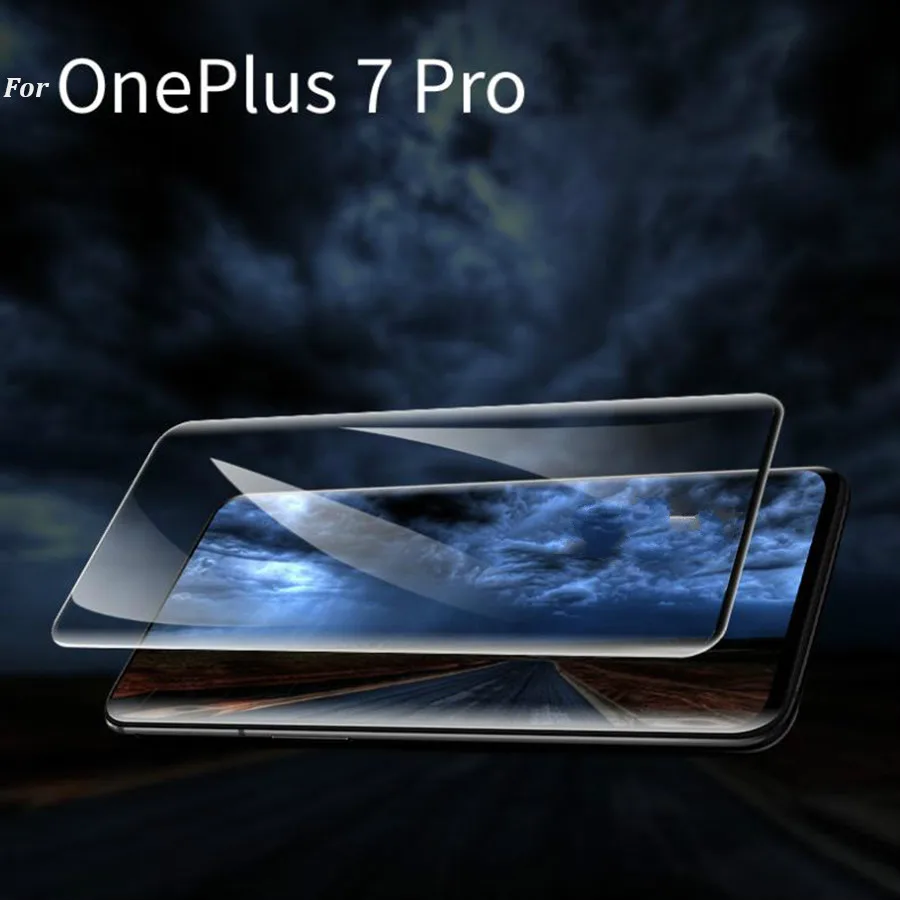 5D УФ жидкое полное Клей закаленное стекло для OnePlus 7 Pro Защита экрана для One Plus 7 Pro Oneplus7pro Защитная HD стеклянная плёнка