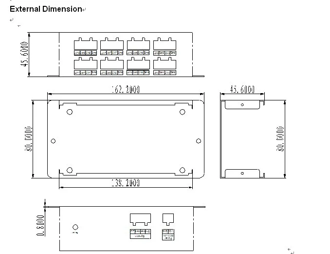 HC800 DC12V 24 V 8 каналов SPI TTL сигнал синхронизатор светодиодный Усилитель 8CH 8 порты вывода для Мечта Цвет пикселей светодиодный полосы света