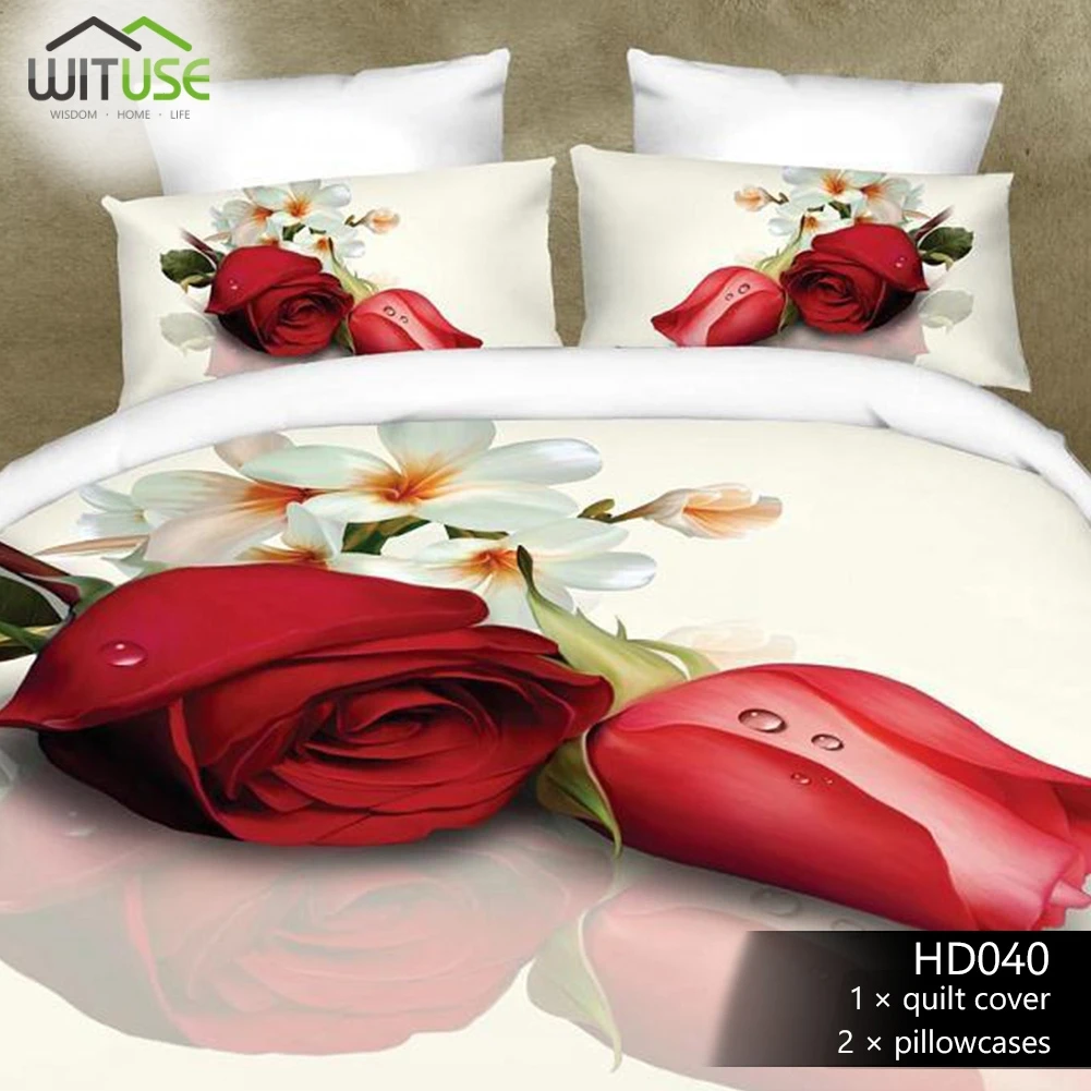 

HD NOBLE PANDER FLOWER PAINTING ANIMALS 3D BEDDING SET PANDA QUEEN HD DUVET COVER PILLOWCASE SOFT & BREATHABLE FOR HOME DECOR