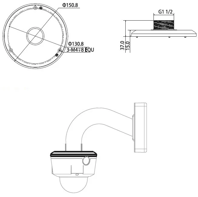 DH-PFA100 dim