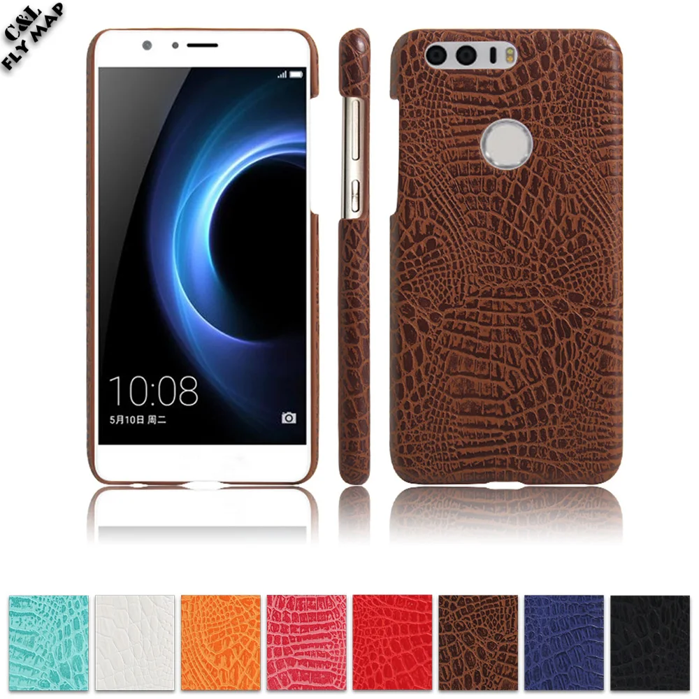 Crocodile Case for Huawei Honor 8 FRD-L09 FRD-L19 FRD-AL10 Hard PC Protective Phone Cover Coque for Honor8 FRD L09 L19  AL10