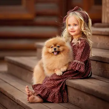 

2019 Lovely Girls Kids Princess Long Sleeve Lace Patchwork Ruffles Flower Dress Party Pageant Tutu Dress 1-5T