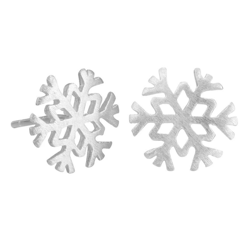 Женские вечерние Ги гвоздики в виде снежинок|earing jewelry|snowflake stud earringsfashion earrings |