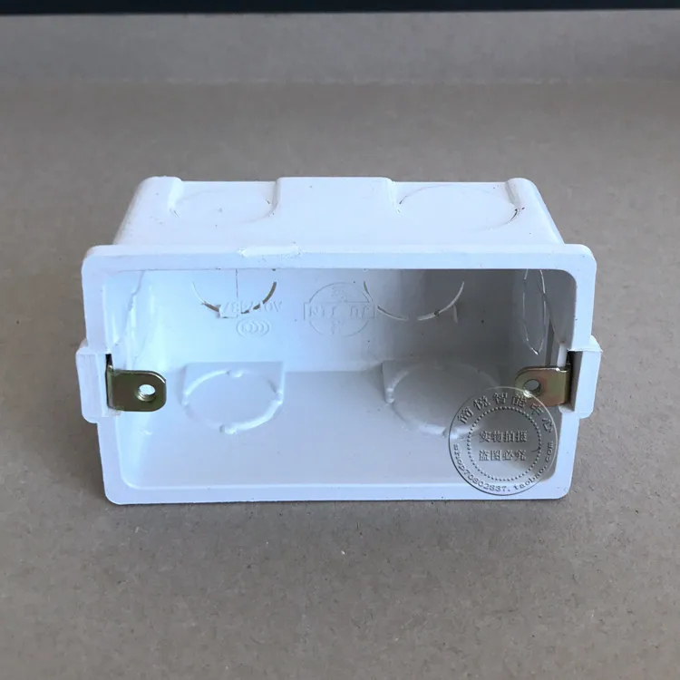 

120 X 70mm Wall Plate Box back plate box outer wall panel Free Shipping
