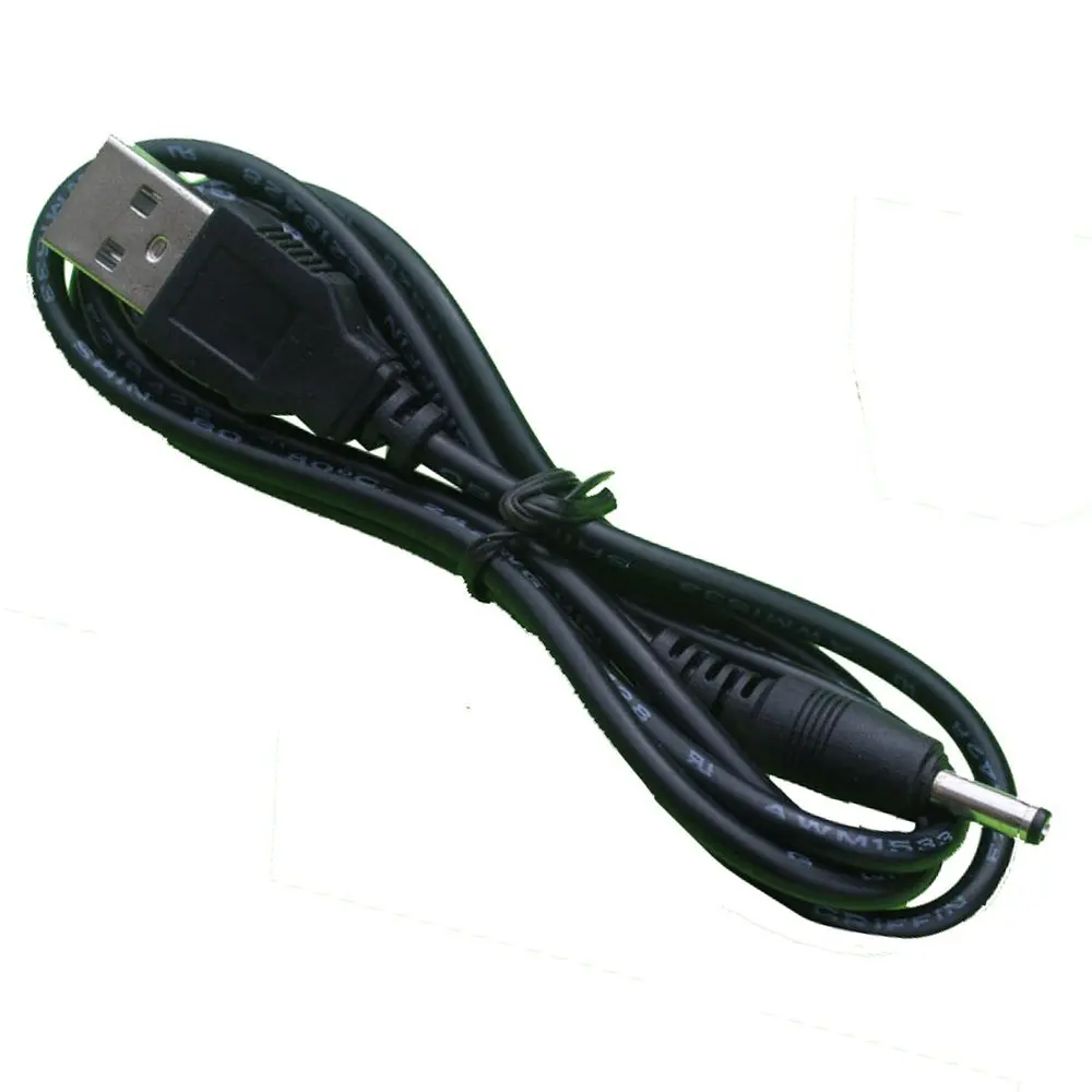 E EDC High Quality USB to 3.5 mm/1.35 mm 5 Volt DC Barrel Jack Power