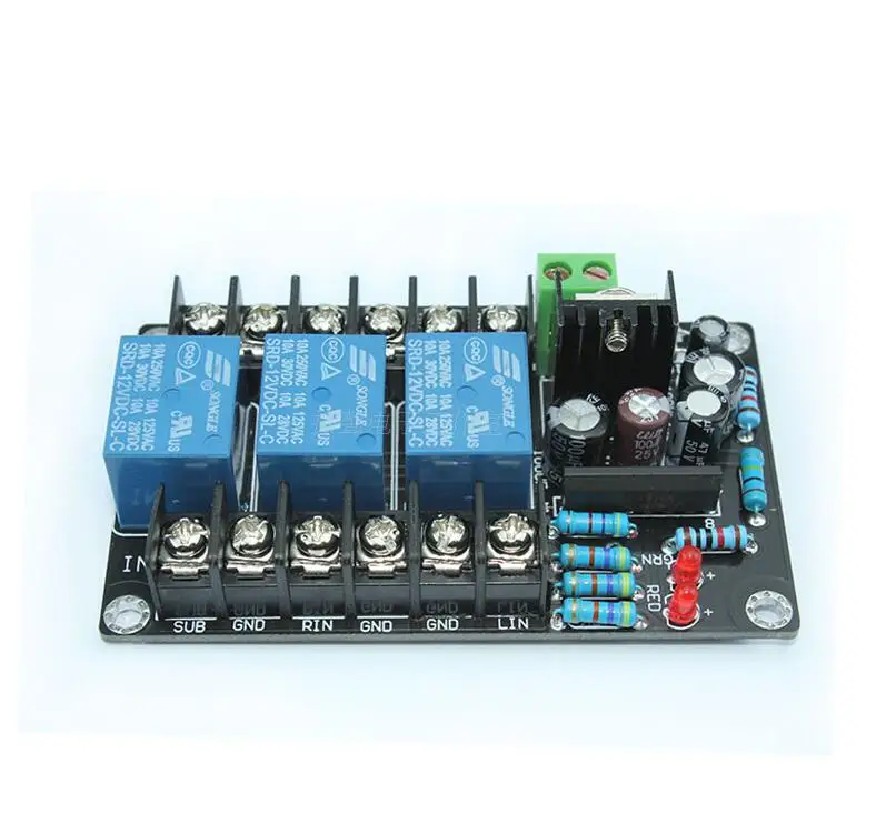 UPC1237 2 1 Защитная плата динамика с задержкой запуска для Hi Fi усилителя DIY|Усилители