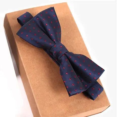 bow tie 7 Дизайнерский галстук-бабочка, высокое качество, мода, мужская рубашка, аксессуары, темно-синий, в горошек, галстук-бабочка для свадьбы, для мужчин,, вечерние, деловые, официальные - Цвет: bow tie 7