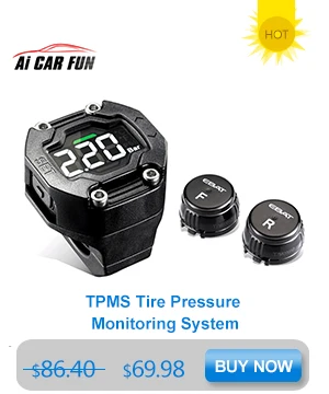 TP620 цифровая система контроля давления в шинах 12 В в режиме реального времени Профессиональная беспроводная смарт-система TPMS сигнализация давления в шинах автомобильное зарядное устройство