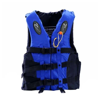 

Professional Life Vest Children Adult Reflective Adjustable Waistcoat Jacket with Whistle for Drifting