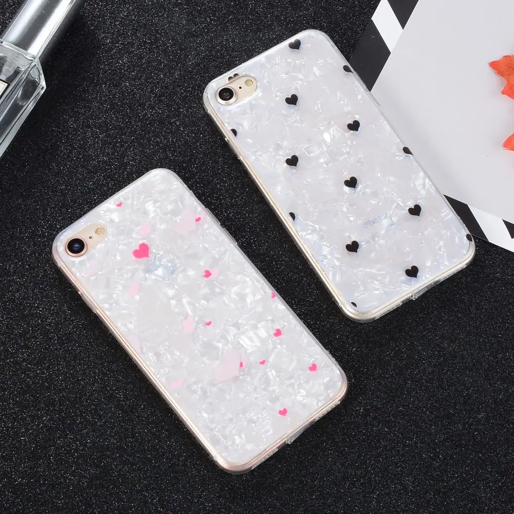 

L-FADNUT Ultra-thin Loely Love Phone Case For iPhone X Xr Xs Max 7 8 6S 6 Plus Cute Matte Bumper Shockproof Slim Soft TPU Cover