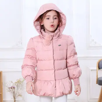 

2018 Winter Warm3-12 13 14 Years Teenager Christmas Gift Long Thicken Outerwear Coat Baby Duck Down Parkas Jacket For Kids Girls