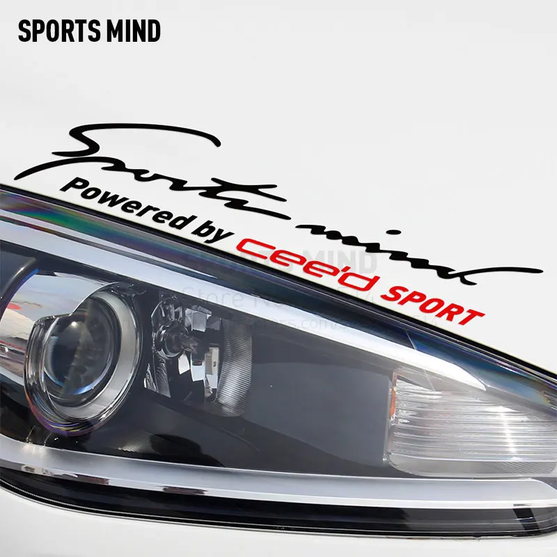Автомобильный Стайлинг Sports Mind автомобильная лампа бровь наклейка для kia ceed 2007 2017