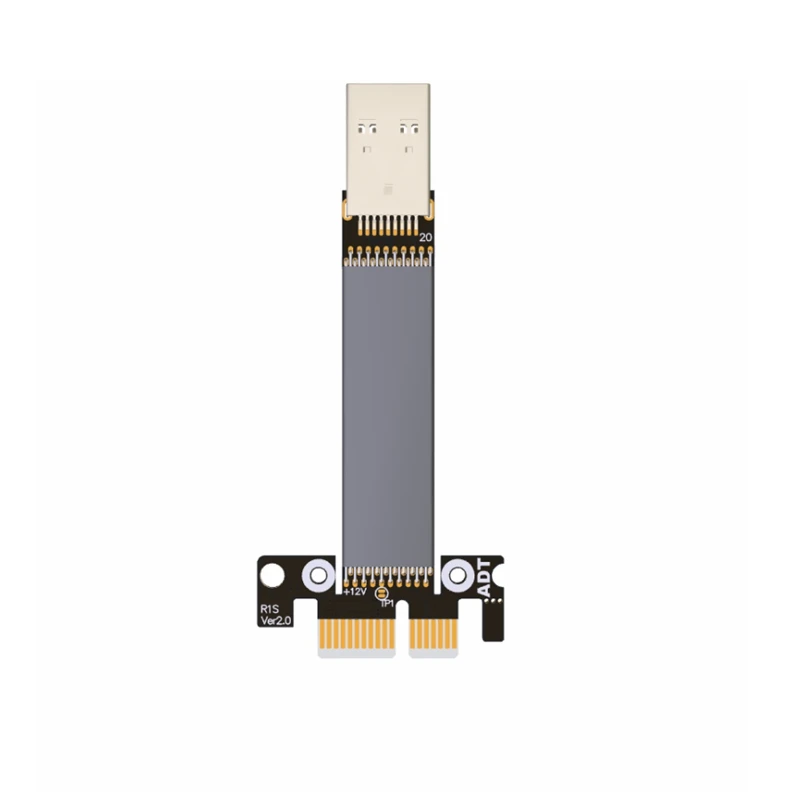 PCI-E PCIe PCI Express 1x to 1 6X Riser USB 3.0 Extender Cable Power Supply Case NewZoll PCI-E PCIe PCI Express 1x to 1 6X Riser USB 3.0 Extender Cable Power Supply Case NewZoll