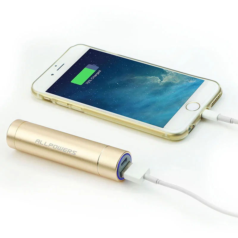 ALLPOWERS Power Bank 3400mAh Portable External Battery Pack PowerBank Phone Charger for iPhone Huawei xiaomi Samsung ALLPOWERS Power Bank 3400mAh Portable External Battery Pack PowerBank Phone Charger for iPhone Huawei xiaomi Samsung