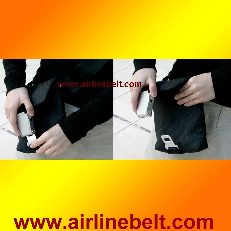 seat belt airplane buckle bag-2