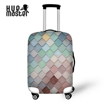 

HUE MASTER Luggage case cover travel accessories Suitcase protective cover Spandex material Luggage dust covers for 18-30 inch