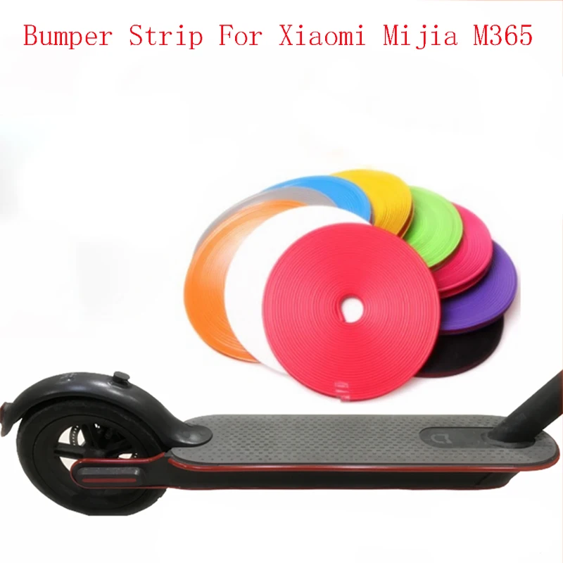 Xiaomi Mijia M365 لوح التزلج الوفير قطاع واقية شريط إضاءة طويل ل Xiaomi سيارة سكوتر سكوتر أجزاء الزخرفية شرائط DIY جزء