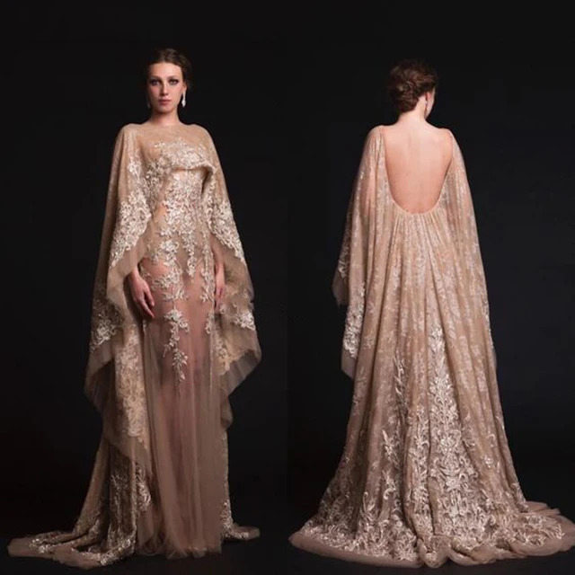 Abendkleider lang mit tattoo spitze - Stylische Kleider ...